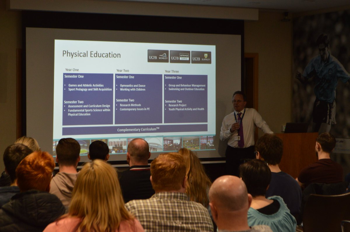 ucfb's tweet image. UCFB Etihad Campus Taster Day is under way, with talks from UCFB academics, staff &amp;amp; current students. Practical sessions to follow!💫⭐️✨