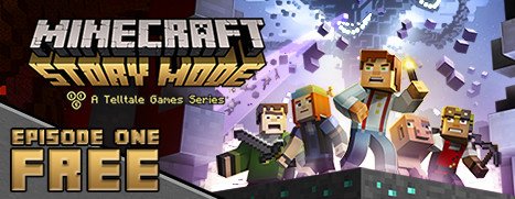 Steam's tweet photo. Daily Deal - Minecraft: Story Mode - A Telltale Games Series, 60% Off #SteamDailyDeal https://t.co/ExiEGVVIE9 https://t.co/afMmAfbgFV