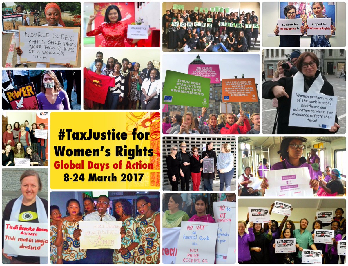 GA4TJ's tweet photo. From Ghana to Latvia, people are demanding #TaxJustice for #WomensRights! Here's 7 reasons why you should too https://t.co/fbCGG395C0 #CSW61 https://t.co/1xG1Qp7VfU