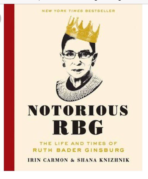 Happy Birthday to Supreme Court Justice Ruth Bader Ginsburg -- the 