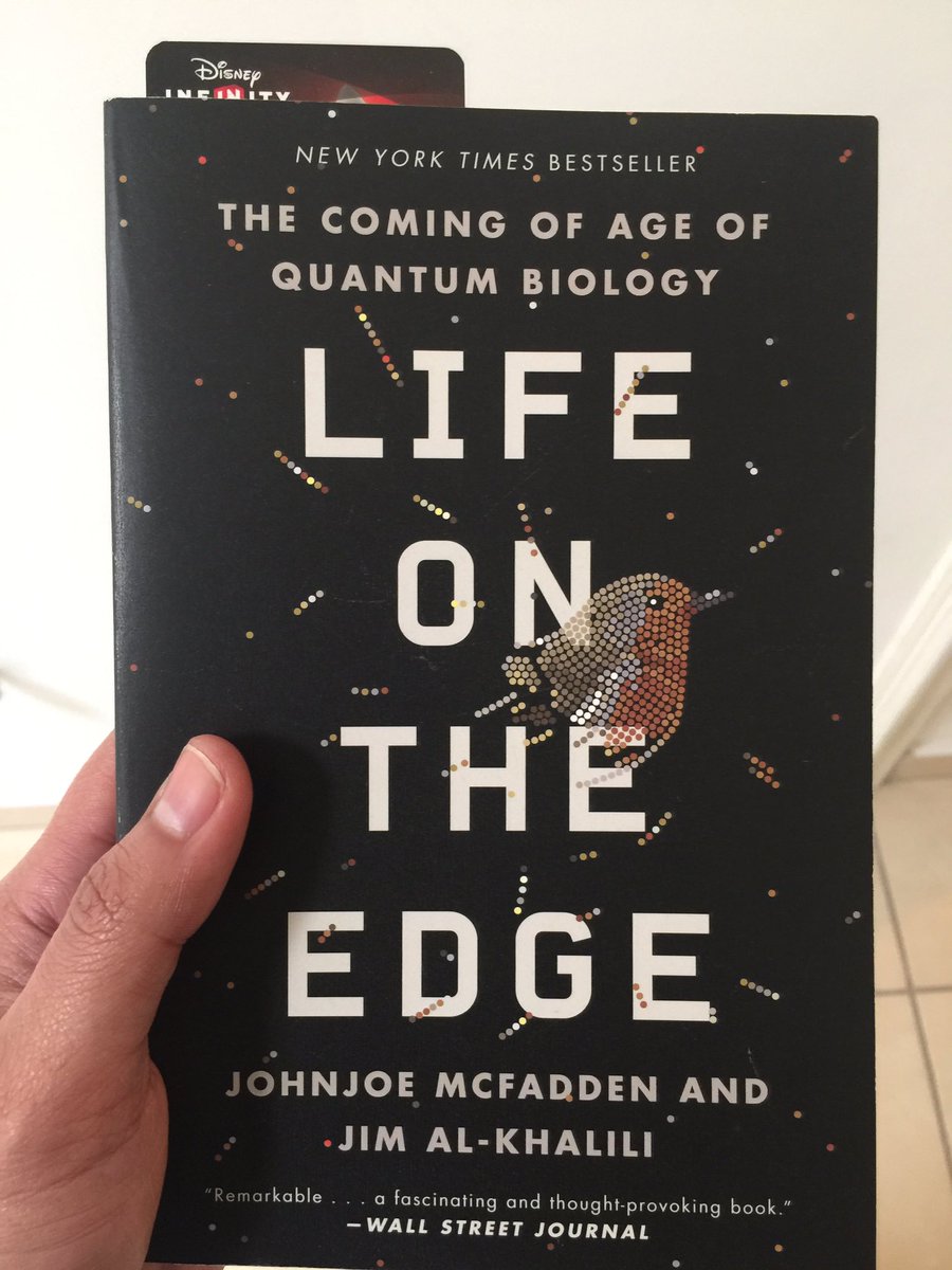 Manuel_Bx's tweet photo. In short...Amazing! Great reading. Thank you @jimalkhalili and @johnjoemcfadden! Already on my queue for a re-read! #BioQuantum https://t.co/DnXJWdBtjX