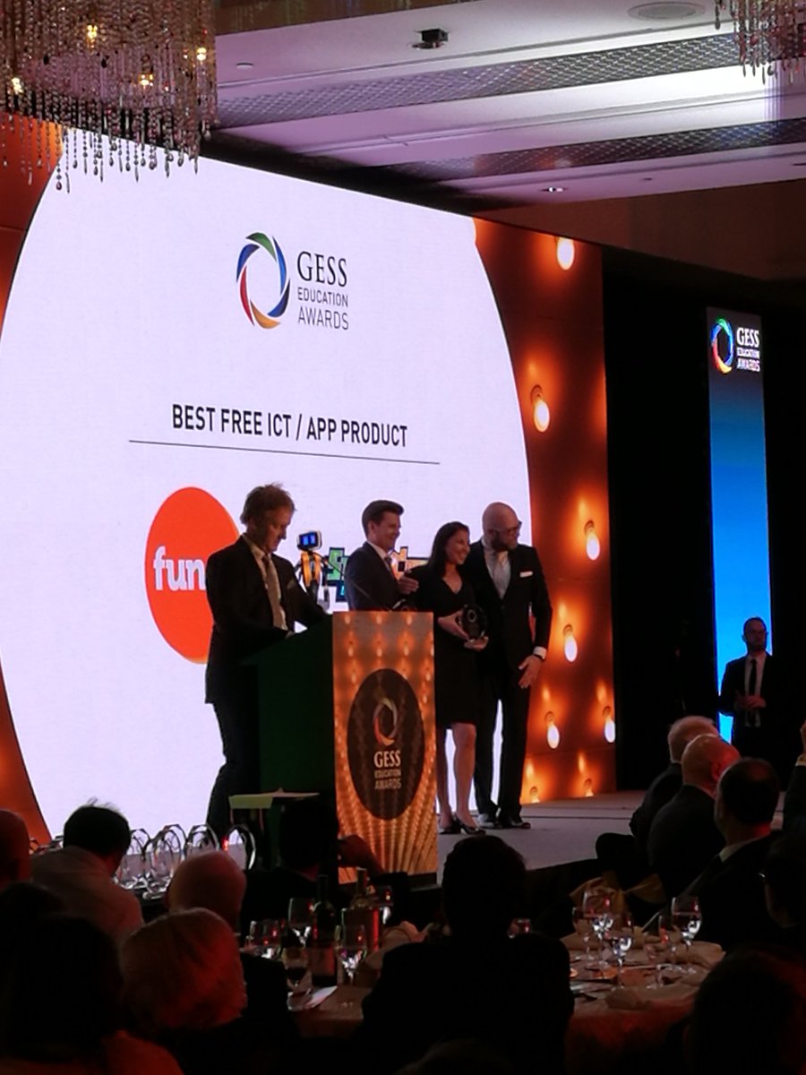 VilleLintervo's tweet image. Funzi winning #gessawards #funzi