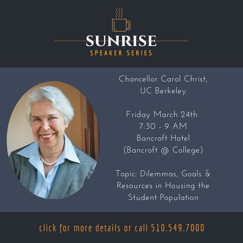 berkeleycachamb's tweet photo. Tickets are going fast! Call 510-549-7000 to register! #UCB #berkeley #studenthousing #berkeleyevent @berkeleyside @EastBayExpress @dailycal https://t.co/AlNJQujvlT
