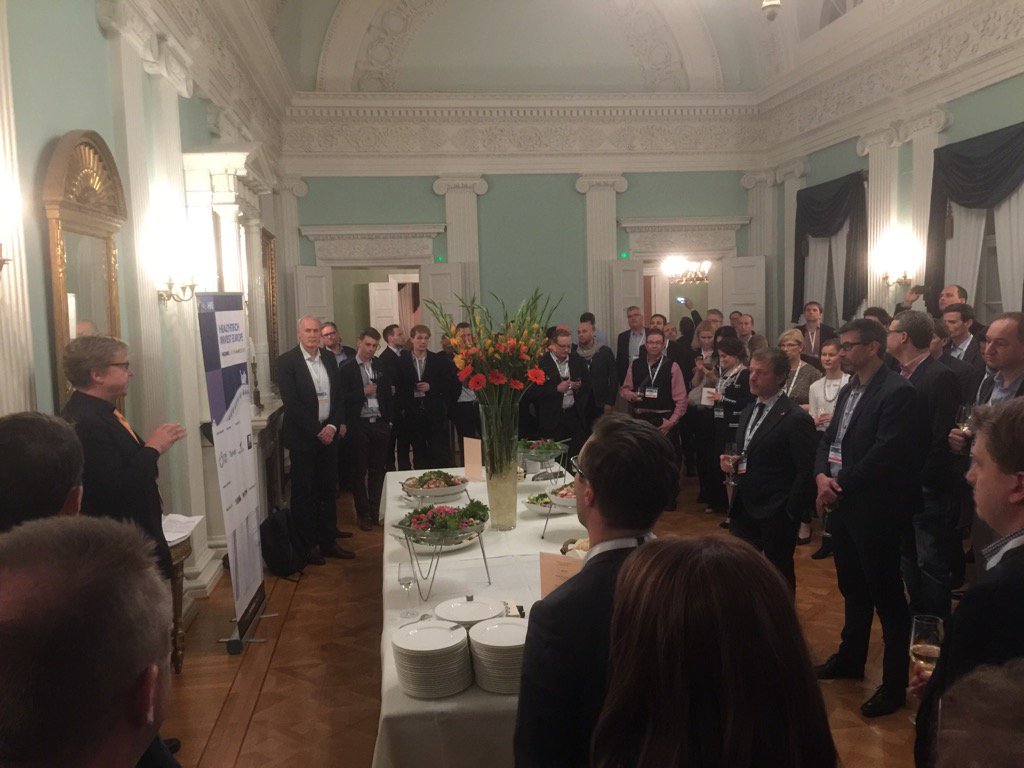 JariMieskonen's tweet photo. Healthtech Invest Europe event in Helsinki old city hall.🎈✨💯 https://t.co/EnsTN5ENdQ