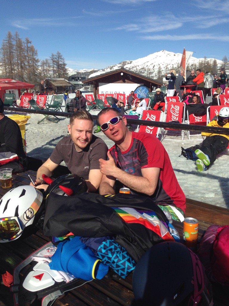 Party on the mountain 🍾🍺🍾