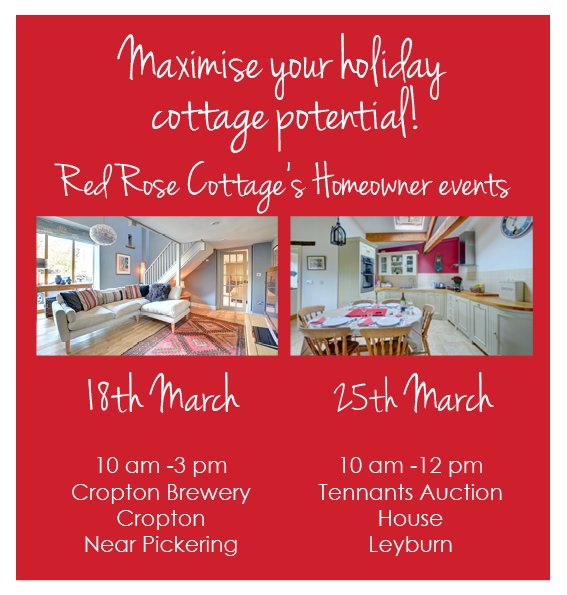 redrosecottages's tweet photo. It's the first of our annual Homeowner Events this Saturday! Join us at the Cropton Brewery for a brewery tour and a chat with our team! https://t.co/FUV45nYSAd