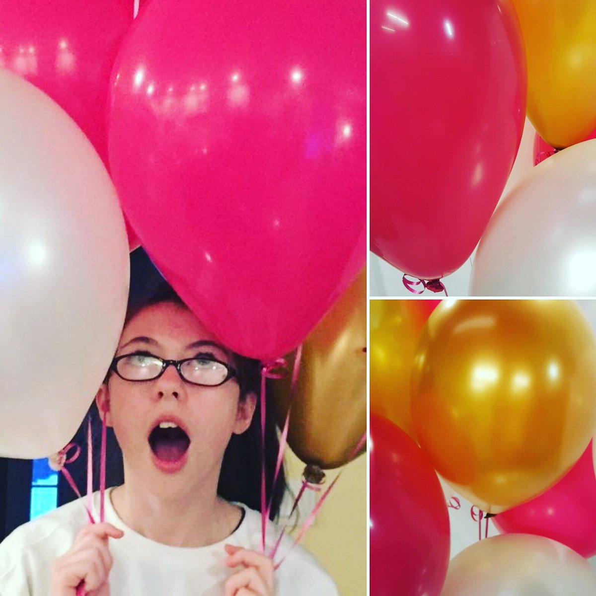 TufTexBalloons's tweet photo. To be 12 again!
#birthdaygirl #balloons #tuftex #hotpink #pearlwhite #gold #birthday https://t.co/INMK6TdnvR