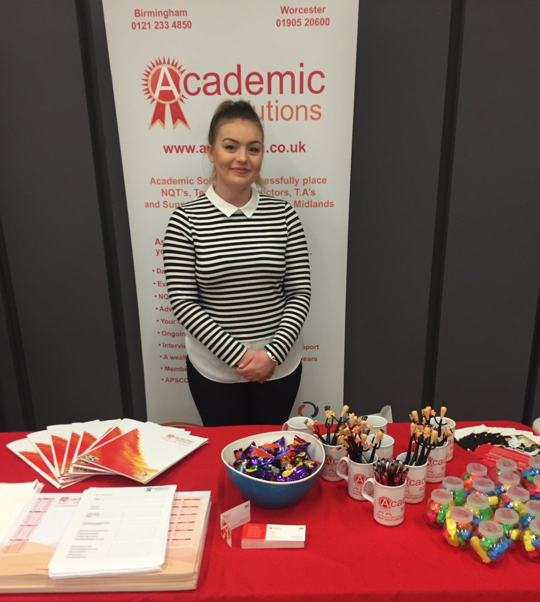 A_SolutionsUK's tweet photo. Thanks for having us @worcester_uni 
If you would like to learn more about local school supply work, call us on 01905 20600 #ITT #PGCE #NQT https://t.co/nC5BgjhUJw