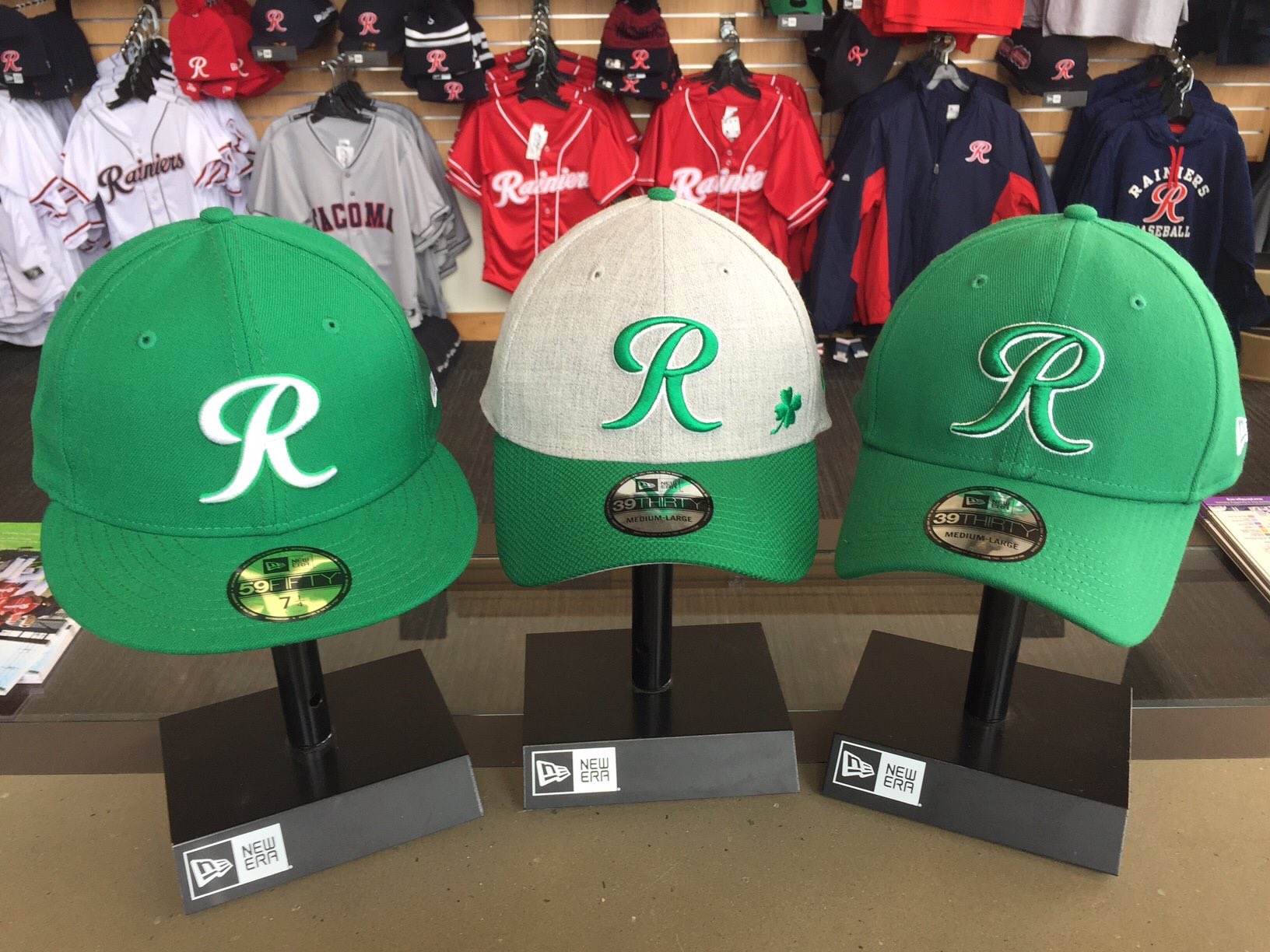 Tacoma Rainiers on X: Need green? These lucky little caps arrived in our  team store just in time for The Feast of Saint Patrick.    / X