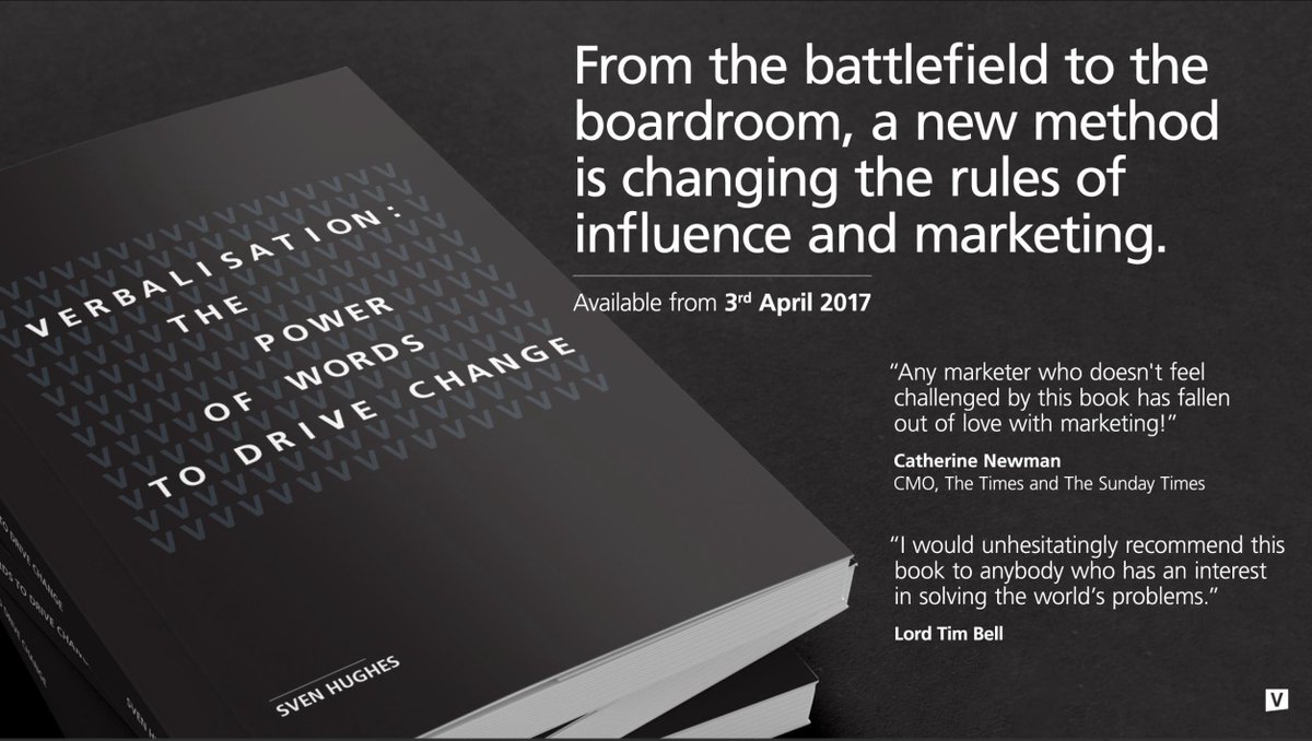 avangestel's tweet photo. Excited to be a part of the @SvenHughes and @Verbalisation new book on The Power of Words to Drive Change, hitting shelves April 3rd! https://t.co/yTgDwENKps