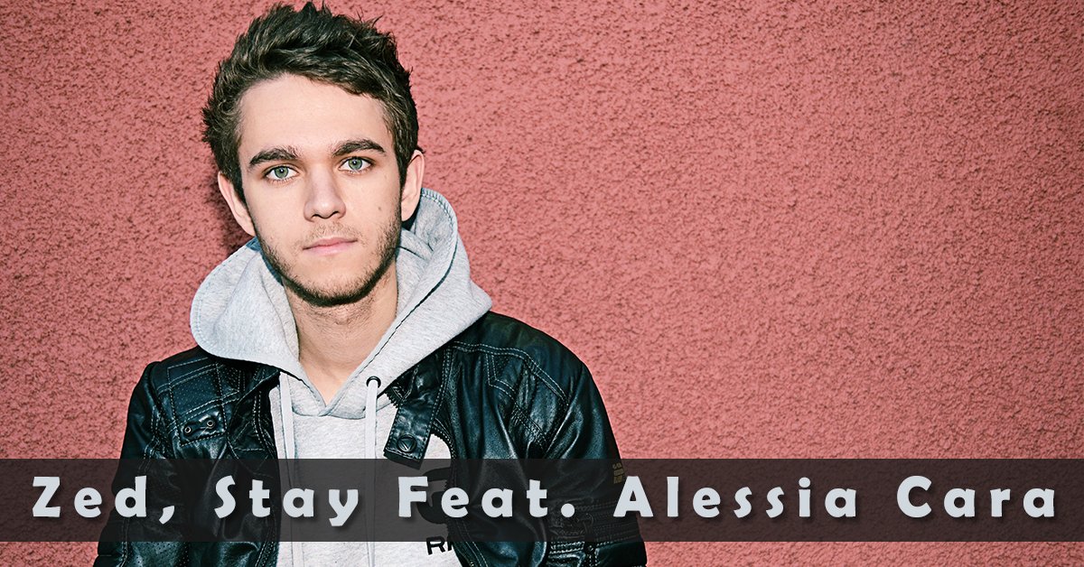 Read news about Zed latest release here: bit.ly/2mK21kP

#ZED #Stay #AlessiaCara