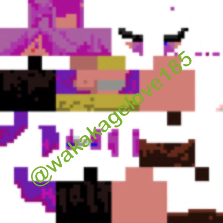 つたにゃん グラブルのナルメアお姉さんの胡蝶幻舞装のスキンを作りました 下手なので配布はしませんがもし似たようなやつを作るなら参考程度にどうぞ マイクラ ナルメア 胡蝶幻舞装