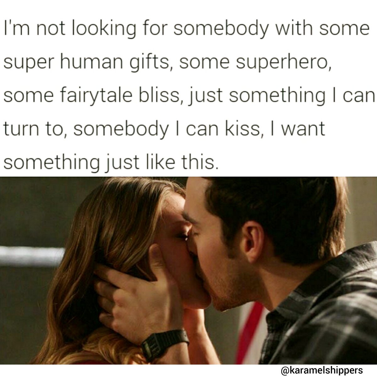 Siobhan Whenever I Listen To The Coldplay Chainsmokers Song Something Just Like This I Think Of Karamel The Lyrics Are So Them Supergirl X T Co Mqtjjludhw