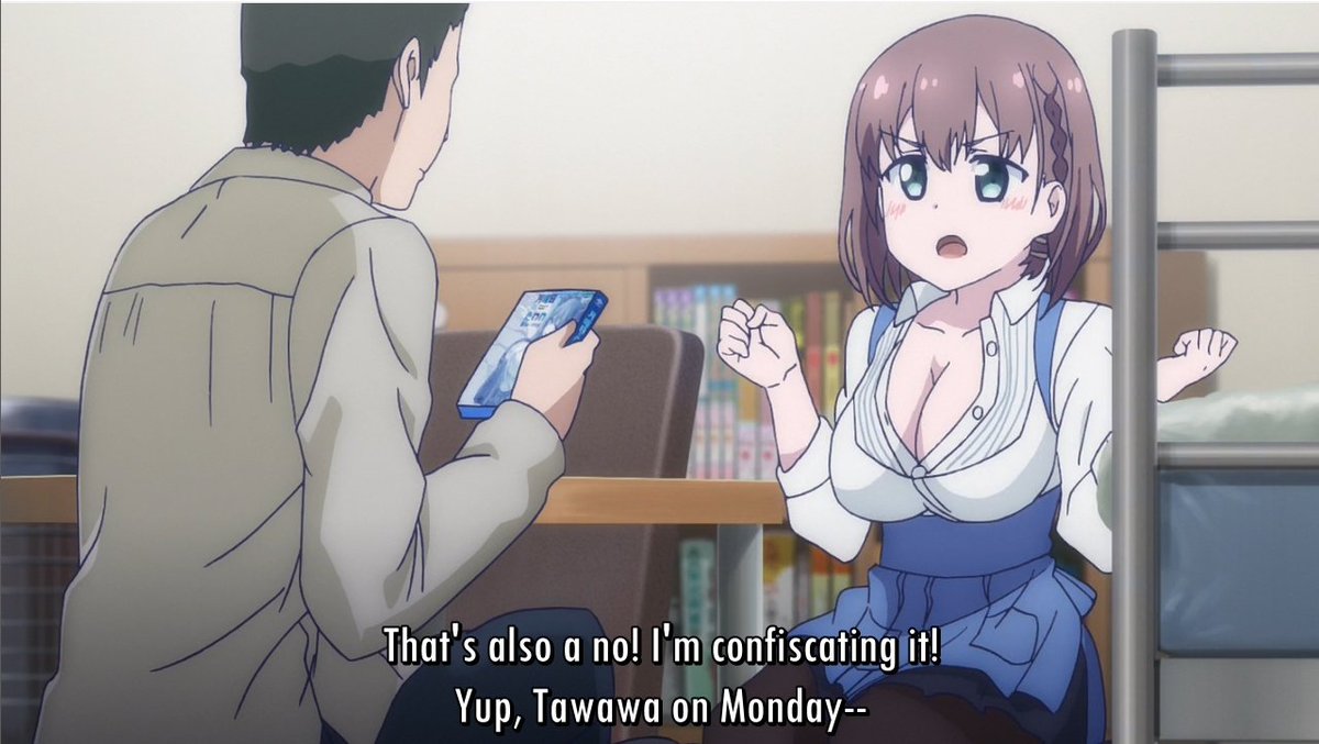 kiss anime tawawa on monday