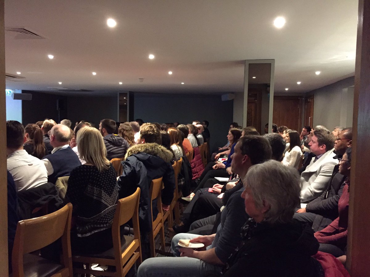 SarahPumfrett's tweet photo. @ACCA_UK @ACCA_YourFuture @ACCAScotland #Aberdeen Superb turnout for tonight's Member Network Event! Not even standing room @PalmCourtHotel https://t.co/bkt35cQBT5