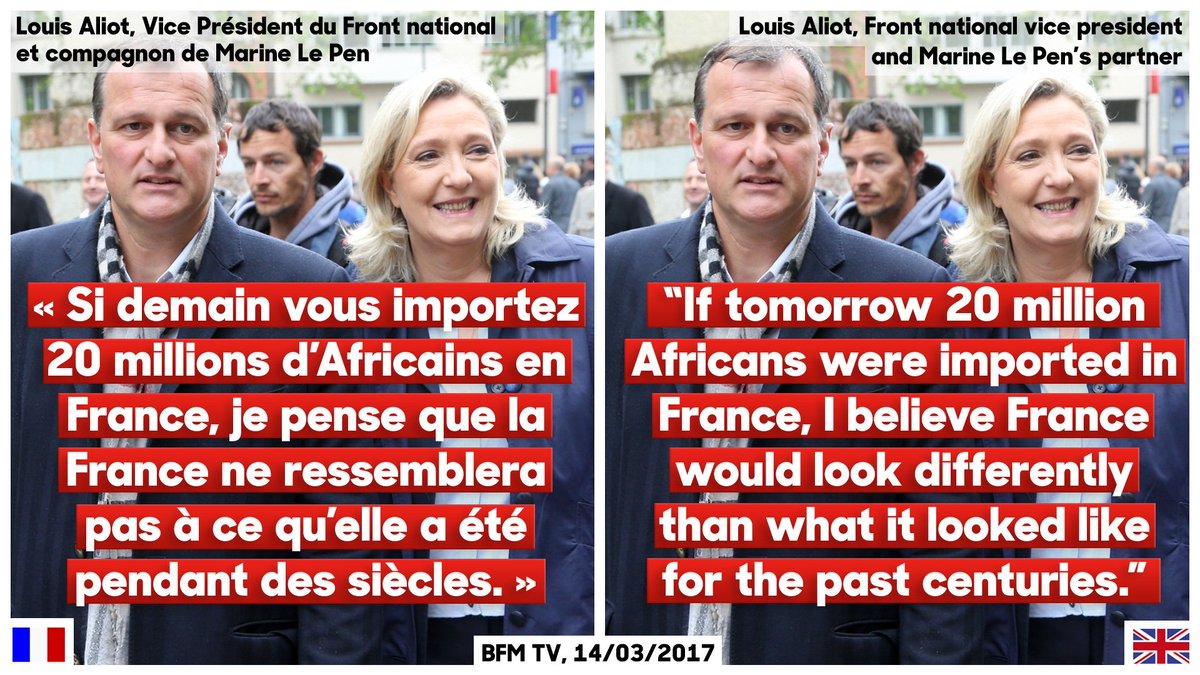 Monsieur @Louis_Aliot :
🇫🇷 On n’« IMPORTE » pas des êtres humains.
🇬🇧 We do not “IMPORT” human beings.
#Quotidien