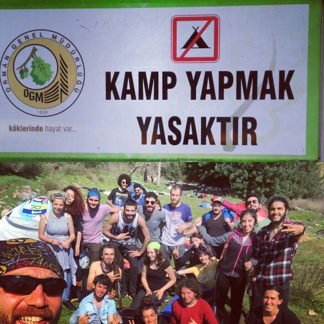 hike_turkey's tweet photo. ( YAPTILAR ) #HikeTurkey #Camp #Camping #Kamp #Akyaka #Mugla #Ogm https://t.co/s9zXsUGIpu