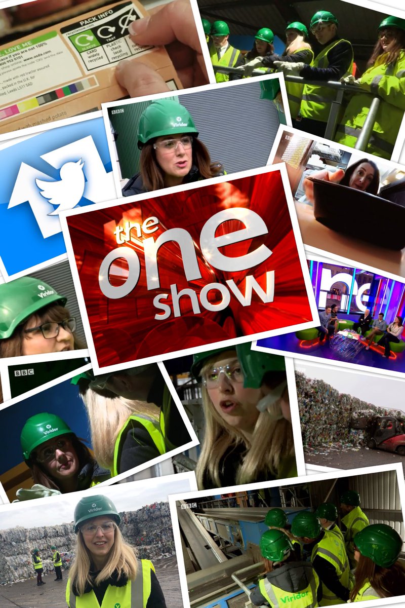 agendascotland's tweet photo. "We need the retailers & manufacturers to push it forward" @lucysiegle tells @BBCTheOneShow after @PennonGroup @ViridorUK #recycling visit. https://t.co/ms85jpKOvl