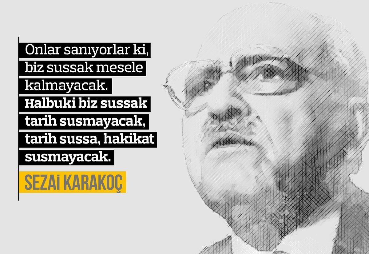 Fikir Adamı on Twitter: "Onlar sanıyorlar ki, biz sussak mesele ...