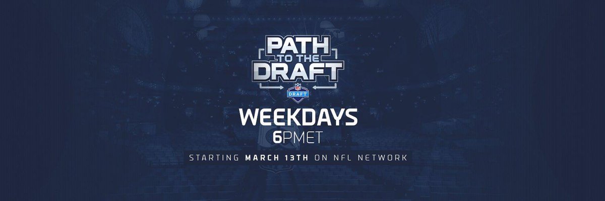 NFLDraft's tweet photo. Don't miss the 2017 premiere of Path to the Draft!

Catch it at 6 p.m. ET on @nflnetwork TONIGHT. https://t.co/G7nHUlcqmU