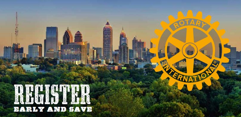 Don't miss the Rotary Convention! The preregistration discount ends on 31 March. Register now: on.rotary.org/2mT4Y5M #Rotary17