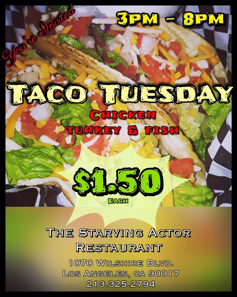 Join us for Taco Tuesday Tomorrow! #tacotuesday