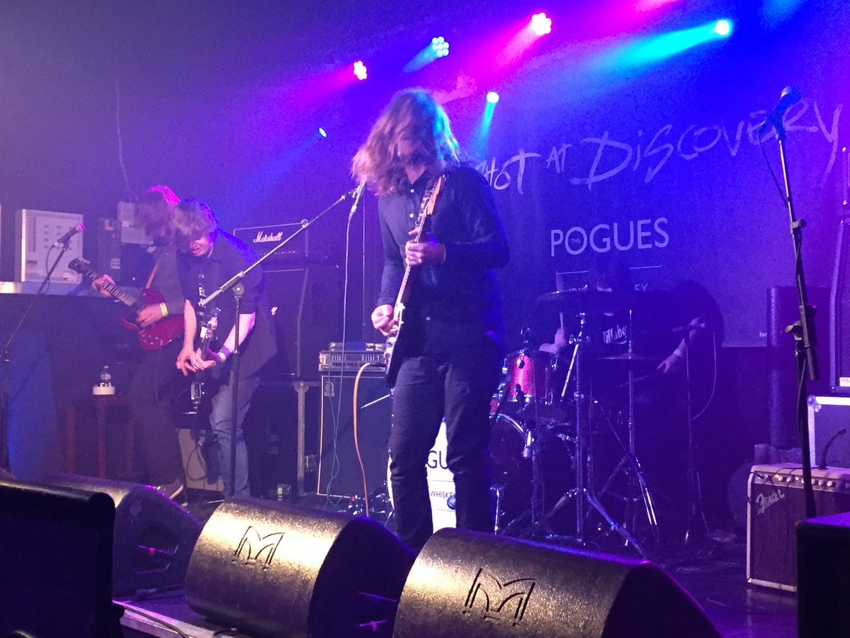 O2AcademyBham's tweet photo. Bringing the noise is band no.5 @CDWImagineers at @pogueswhiskey A Shot of Discovery #PoguesYourShot https://t.co/ANYcBeLR5Z