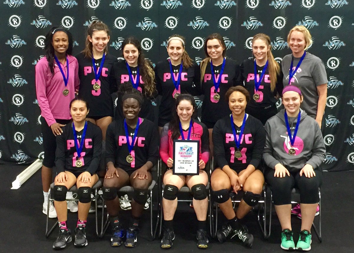 PowersVBClub's tweet photo. A HUGE congratulations to our U18s finishing FIRST in GOLD and going undefeated this weekend at the First Coast Pre Qualifier! GO PVC! 💗🏐 https://t.co/RTj9im85Sp