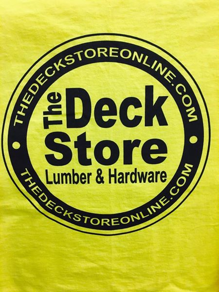 TheDeckStore's tweet photo. Forget shoveling! It's time to think about Spring! Our new lighter and brighter tee shirts just arrived! #TheDeckStoreCrew #HonkIfYouSeeUS https://t.co/c1oirXIXwQ