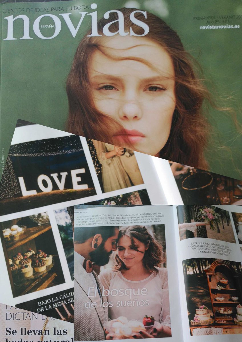 La <a href="/revistanovias_/">Revista Novias</a> publica la editorial "El Bosque de los Sueños" de <a href="/elsuenodeelma/">El sueño de Elma</a> en la que colaboramos con la iluminación
