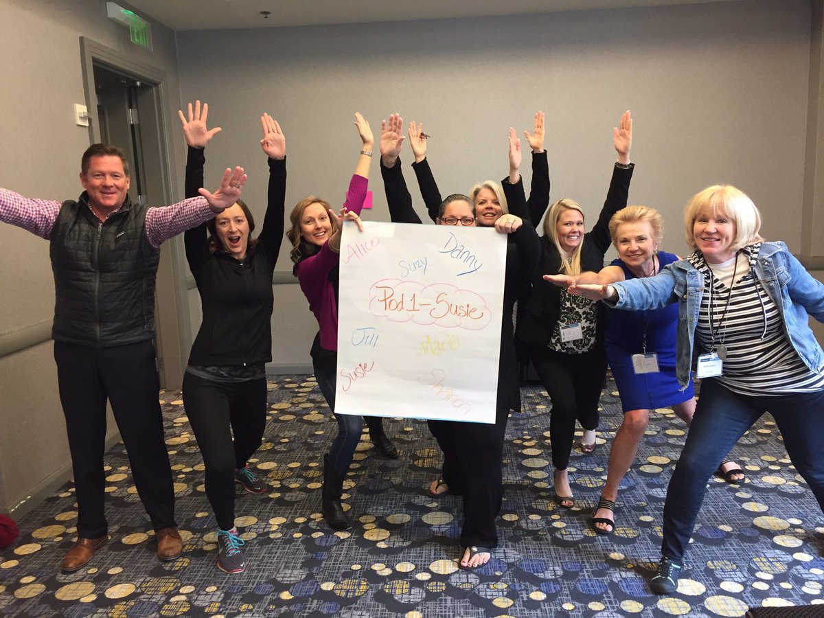 shudon7's tweet photo. Pod 1 rocks!! #SBNationalFaculty #pod1 #warrior @DougSBoard https://t.co/5XF33QRgaC
