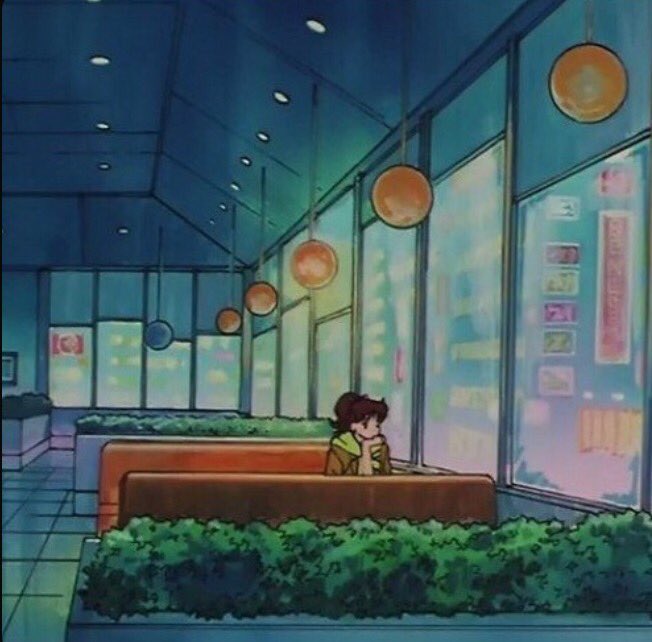 90s Anime City Aesthetic