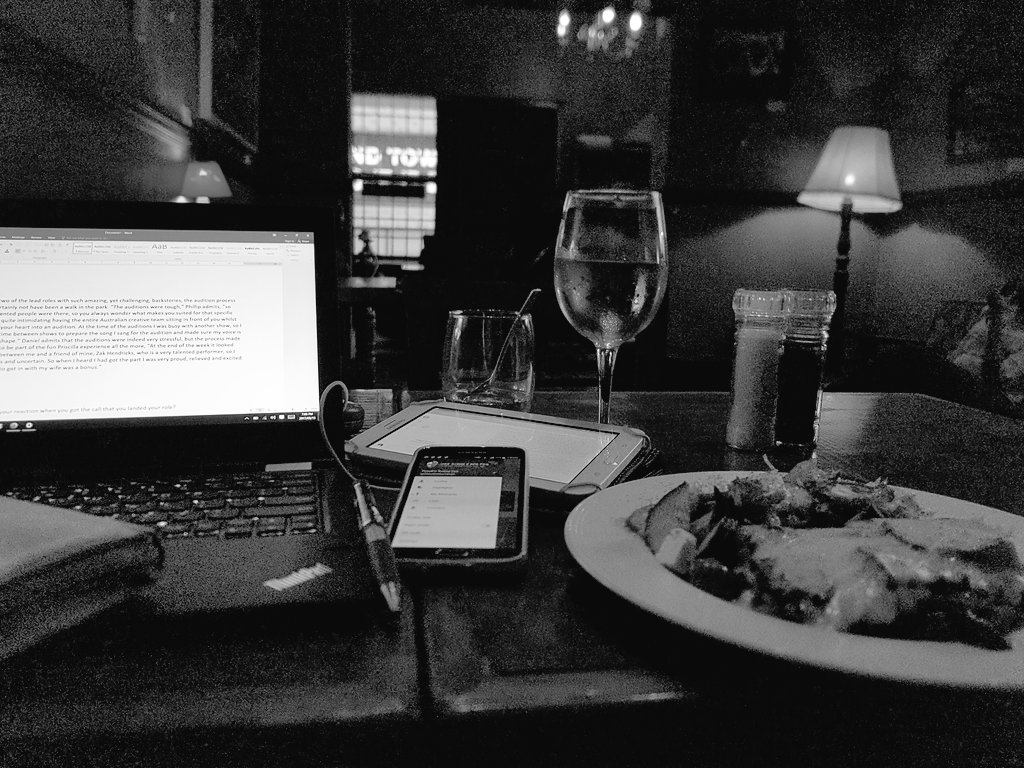 Varvara13's tweet photo. Post-Woordfees #MultiTaskingMonday to play catchup with life, and more importantly more theatre! https://t.co/gZPOccPfYH