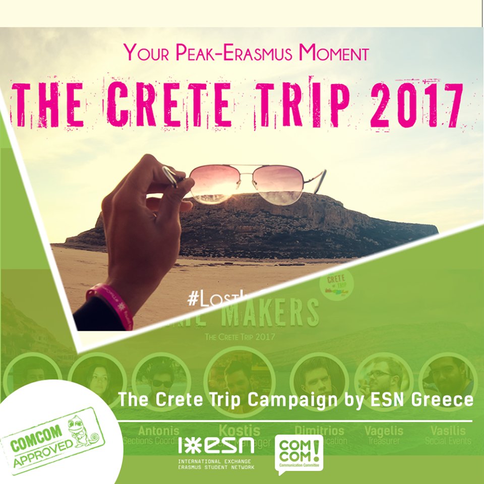 dimnls's tweet photo. When the #Communication Committee of @ESN_Int approves of your work for @TheCreteTrip...๐๐ค๐ช#THISisESN #LostInCrete #TheCreteTrip #marketing https://t.co/k7ZUejgMtD