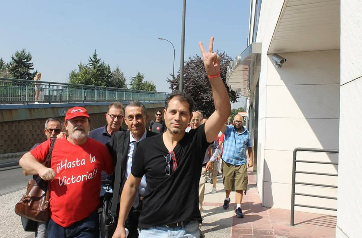 Klaseobreratk's tweet photo. Absuelto Carlos @jcaahg de  @cocacolaenlucha #HuelgaNoEsDelito ! https://t.co/xs4my0Y3oq