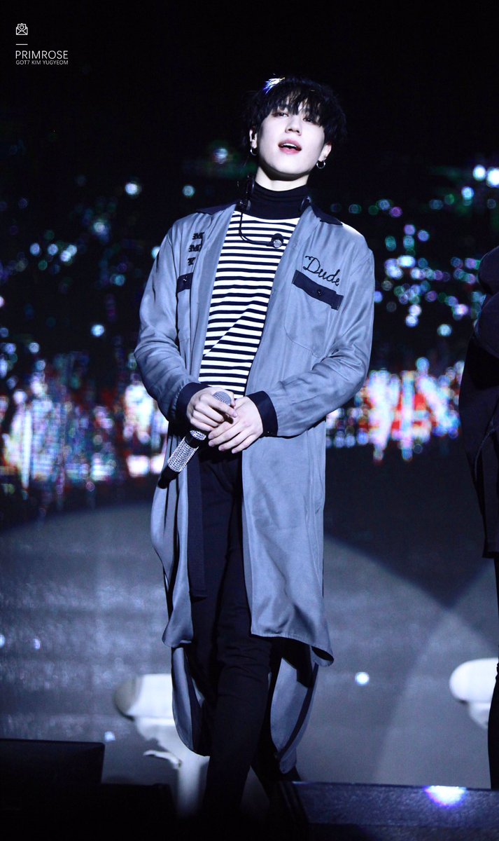primrose_1117's tweet photo. 170313 Never Ever 쇼케이스 
#갓세븐 #GOT7 #유겸 #Yugyeom https://t.co/xvAnkVgrPn