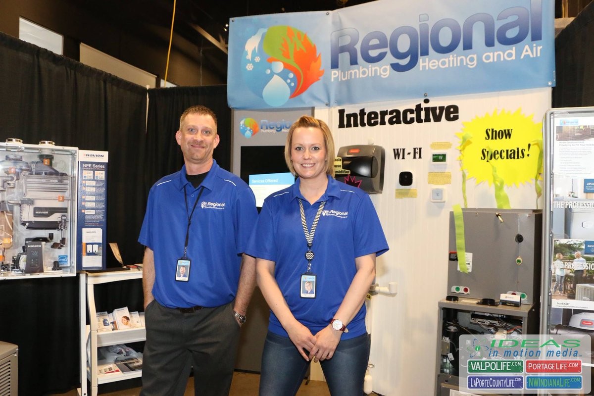 RegionalPlumb's tweet photo. A great weekend at the Home Improvement Market 2017!! Thank you to all that came out and showed all your support! https://t.co/5TX44VFYNn