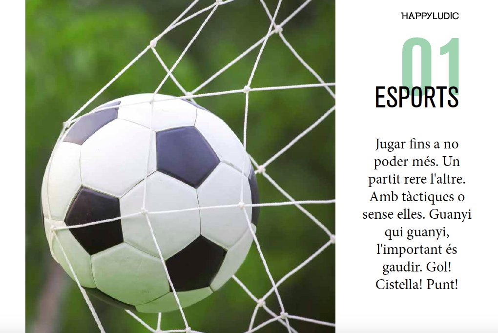 Happyludic's tweet photo. Estrenem catàleg d'equipament esportiu -inclou preus- El pots veure aquí: https://t.co/HukrJy7T6o #esport #mobiliariurba #skate #workout https://t.co/bh0YIwYPBC