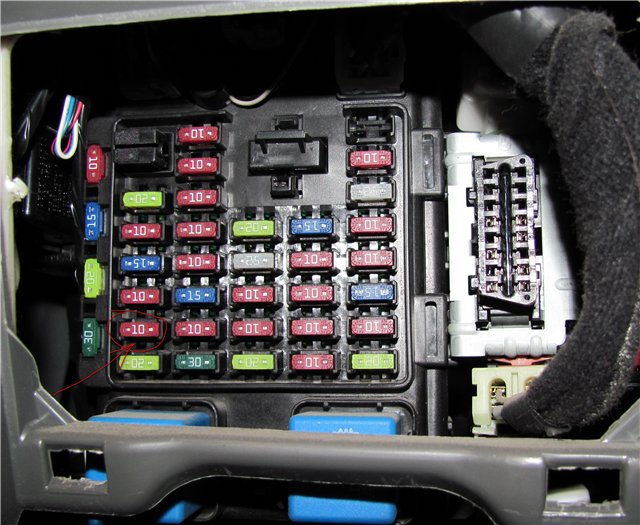 предохранители хендай туксон 2007