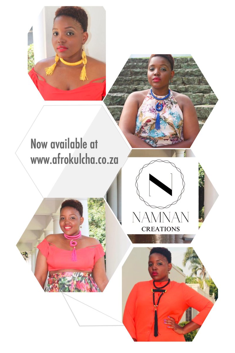 AfroKulcha's tweet photo. Handmade jewellery by namnan creations now available at #afrokulcha online shop https://t.co/FLHzwKaAKn loveititsafrican 💙💛💚❤️ https://t.co/p7XmxE1DAT