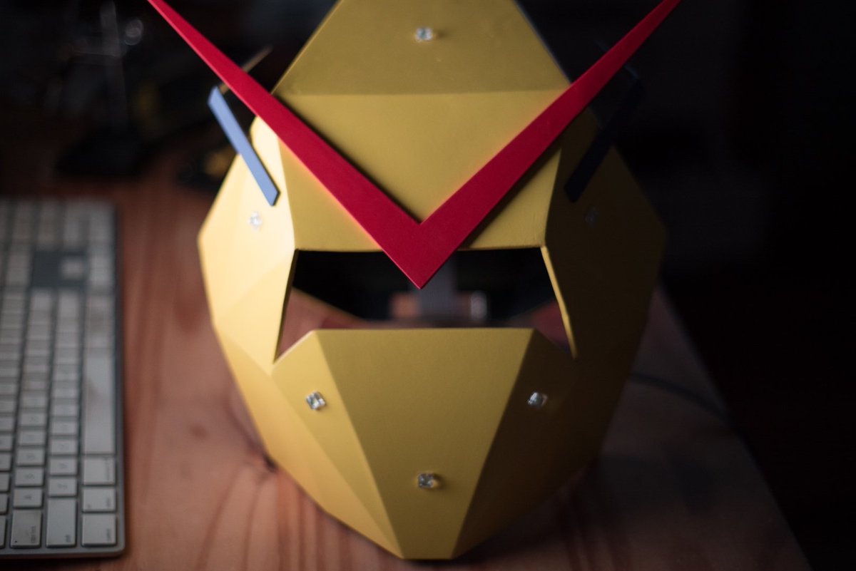 maxiborga's tweet photo. finished the electronics for @NandoSarmiento's new #ToughCoded mask. It will premiere at @sxsw in a couple of days! https://t.co/WKaQ69Q96p