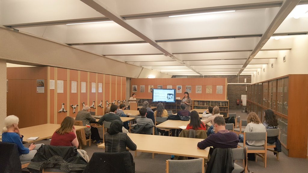 CUSpecialColls's tweet image. Hosting @CRECSCardiff and @BurneySocietyUK tonight as Francesca Saggini begins her talk on Frances Burney and the tragic muse #crecs