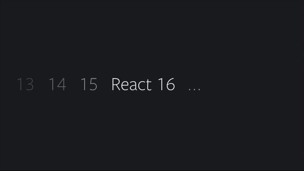 DailyJavascript's tweet image. React Fiber just announced as a part of React 16 #reactconf #reactjs