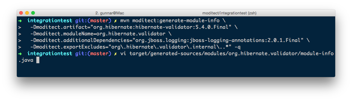 gunnarmorling's tweet image. New #ModiTect feature: generate module-info descriptors f. existing JARs, based on their dependencies github.com/moditect/modit… #java9 #jigsaw