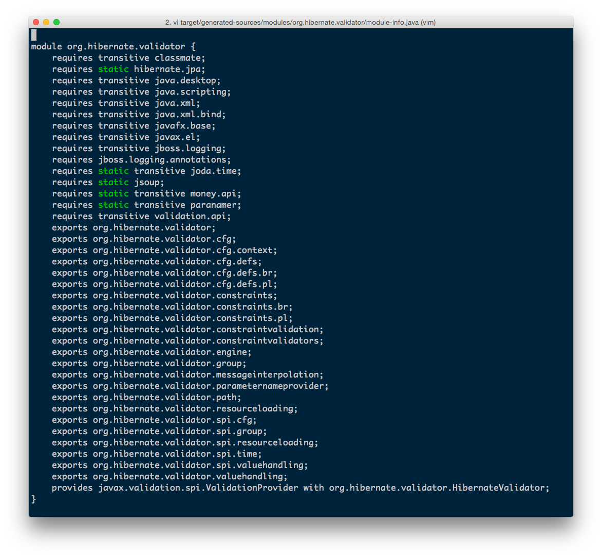 gunnarmorling's tweet image. New #ModiTect feature: generate module-info descriptors f. existing JARs, based on their dependencies github.com/moditect/modit… #java9 #jigsaw