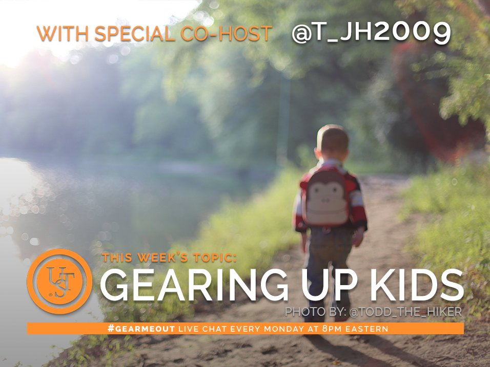 UST_Survival's tweet photo. You lead the way tonight to this week's #GearMeOut: Geared Up Kids, happening Mon. Mar. 13th 8pm ET with special-co host @t_jh2009 https://t.co/pDVqKsxaor