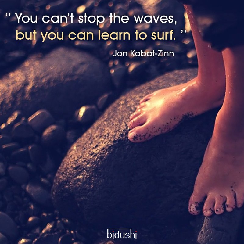 #Meditation helps us better navigate the flow of life. A beautiful quote from <a href="/jonkabatzinn/">jon kabat-zinn</a>