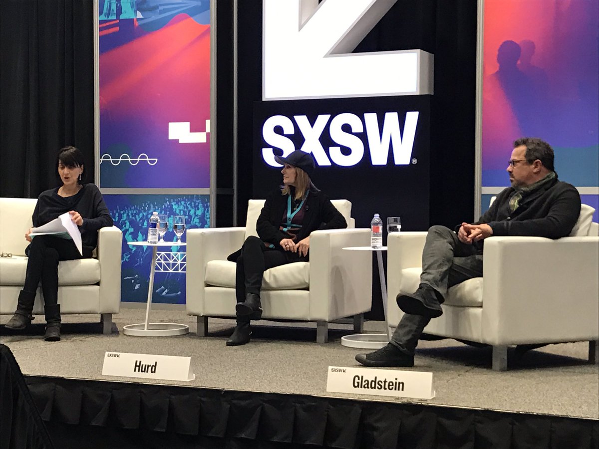 Hey #SXSW - say hello to <a href="/GunnerGale/">Gale Anne Hurd</a>, @FilmColony, and @RuthVitale1 #StandCreative