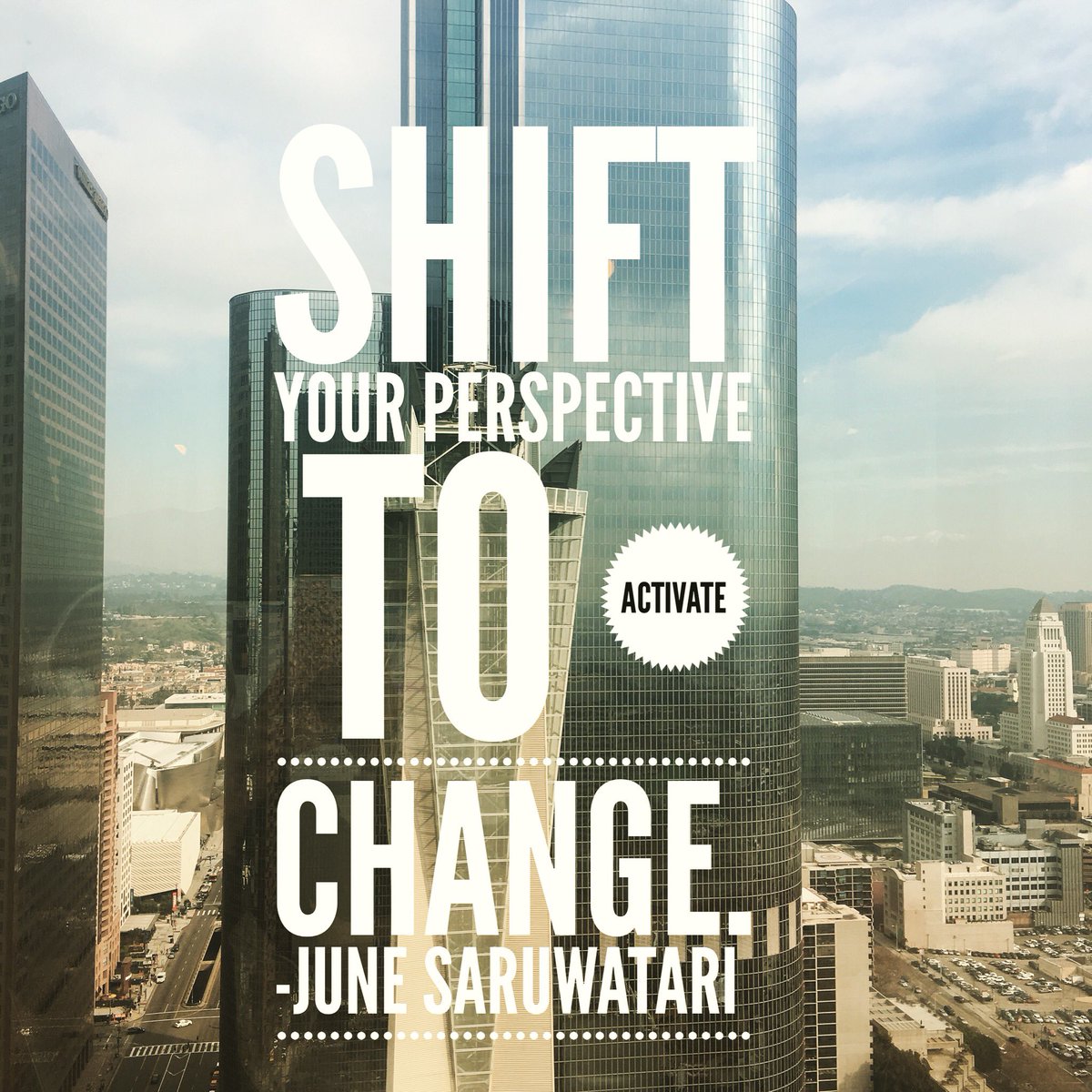 junesaruwatari's tweet photo. Shift your perspective &amp; #change by letting go of more stuff you thought you needed to be happy #mondaymotivation https://t.co/103XhKQX6L https://t.co/81Od1kWAt1