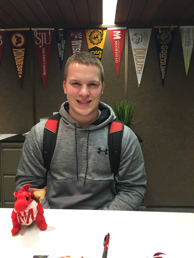 RonnyMSUM's tweet photo. Met Logan, #futuredragon, at @RosemountHS today. He's #firedup for football this fall! https://t.co/EOFnUF6Awd